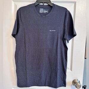 Columbia Men's Navy Striped Tee
